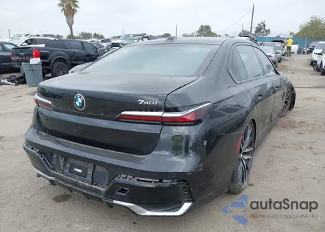 2023 BMW 740 I from USA, damaged, VIN WBA23EH00PCM30022